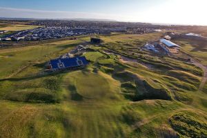 Royal Portrush 12th Green Aerial